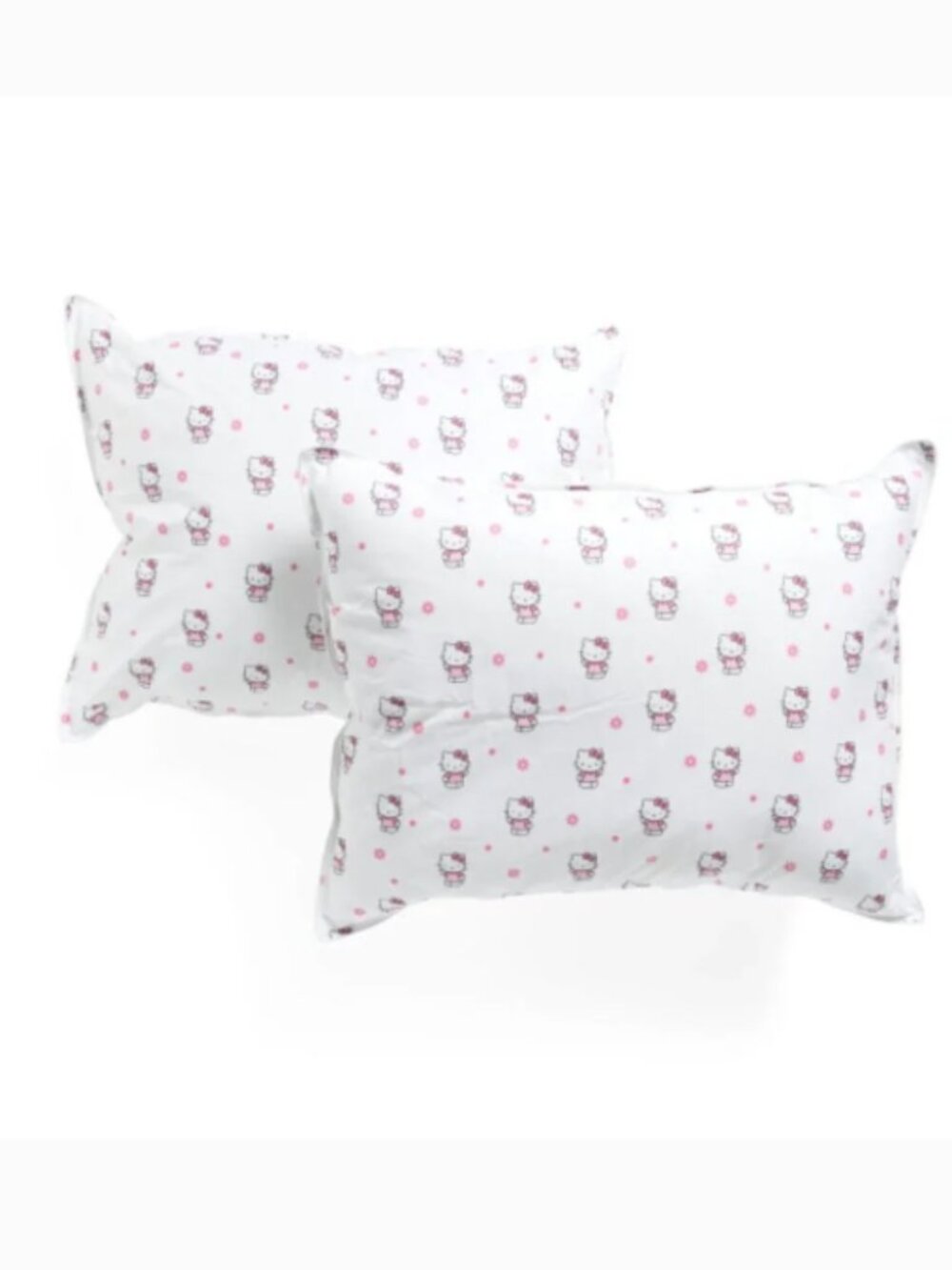 NWT Sanrio HELLO KITTY 2pk Bed Pillows